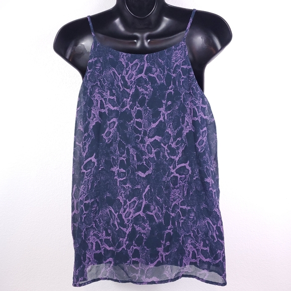 Banana Republic Purple Snakeskin Camisole - Picture 4 of 6
